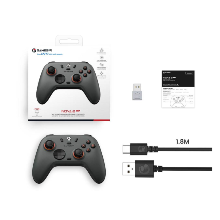 GameSir Nova Lite 2 – Manette sans fil multiplateforme