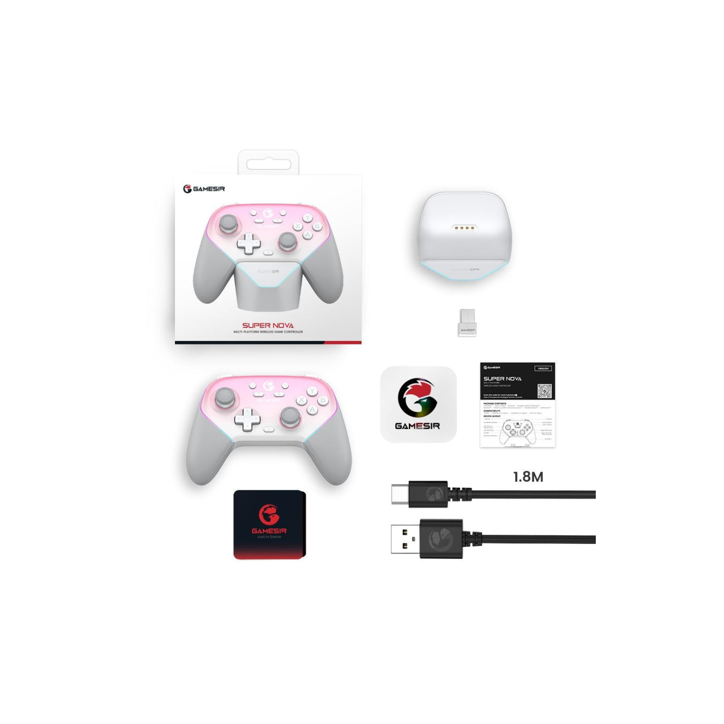 GameSir Super Nova – Manette multiplateforme