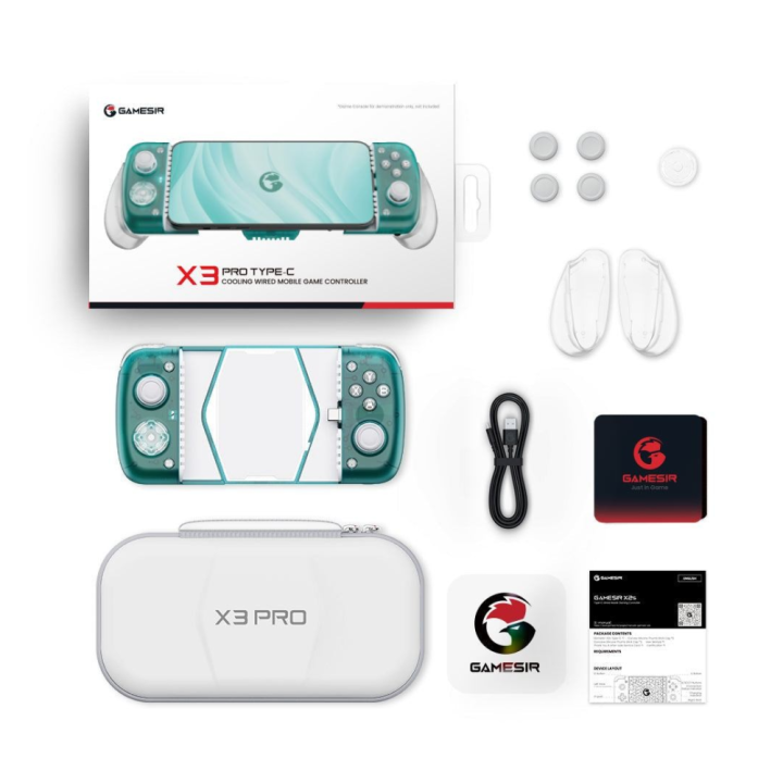 GameSir X3 Pro – Manette mobile extensible avec refroidisseur