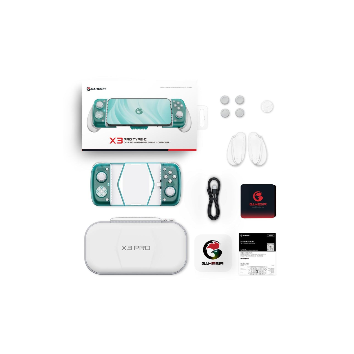 GameSir X3 Pro – Manette mobile extensible avec refroidisseur