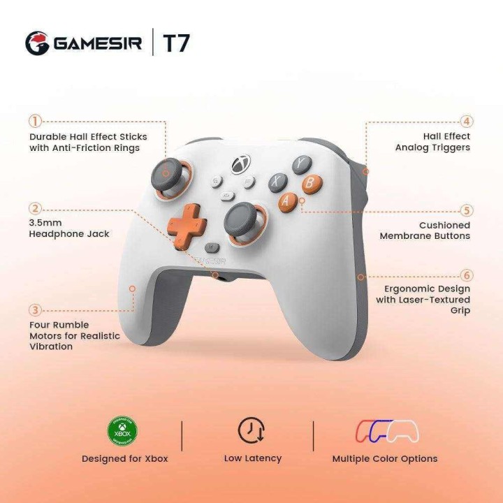 GameSir T7 – Manette filaire Xbox