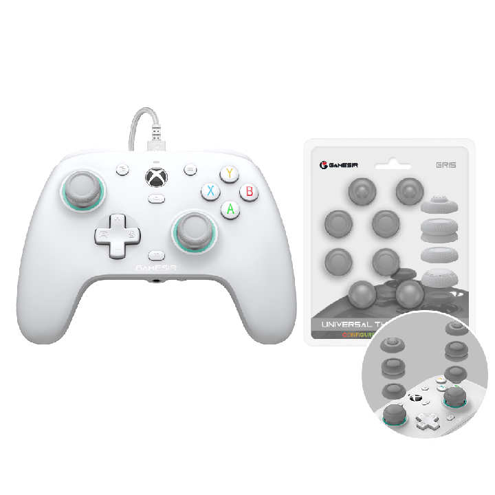 Pack GameSir G7 SE + capuchons de sticks – Xbox et PC