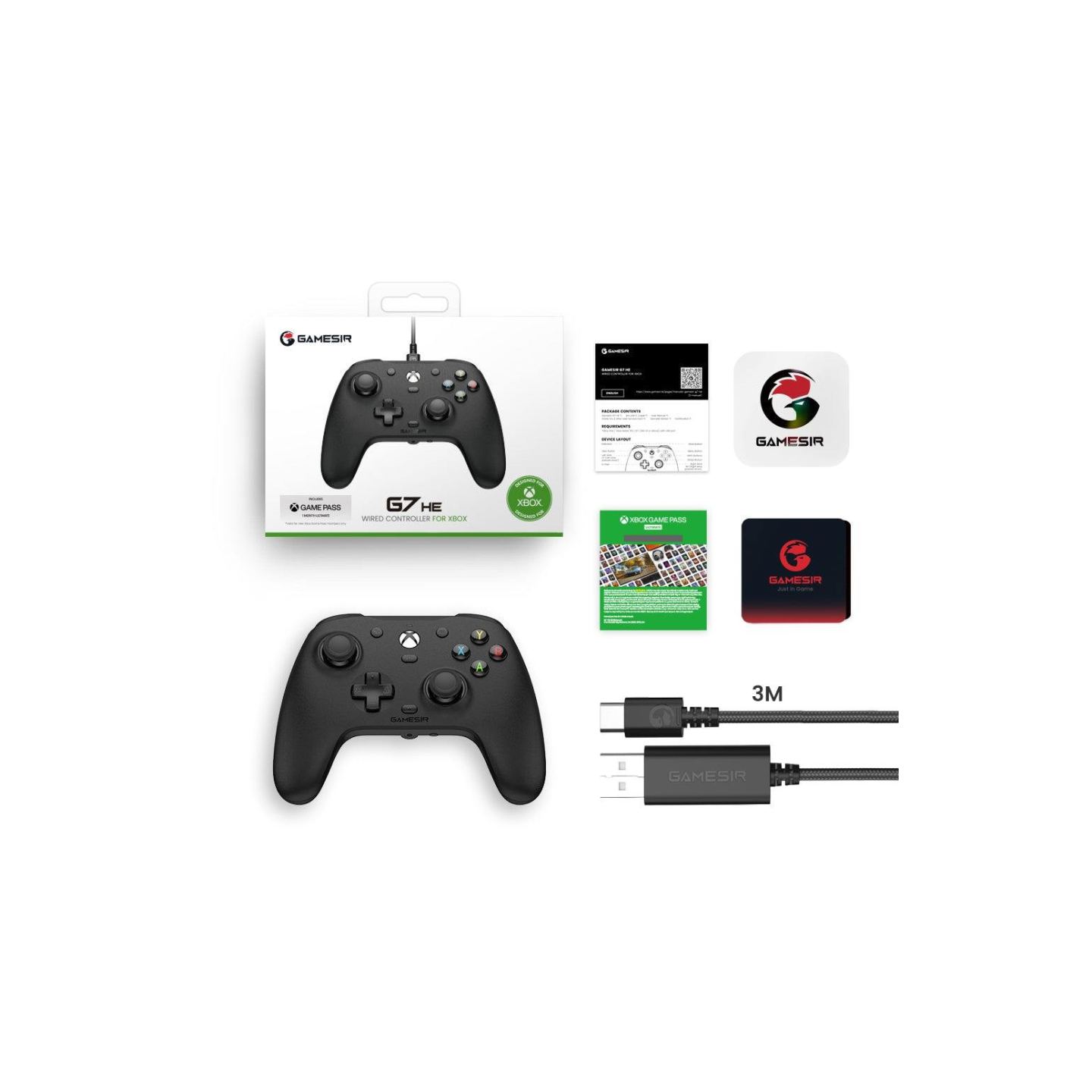 GameSir G7 HE – Manette filaire Xbox