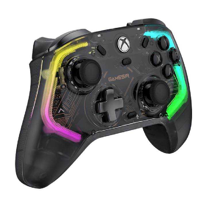 GameSir Kaleid – Manette filaire Xbox transparente RGB