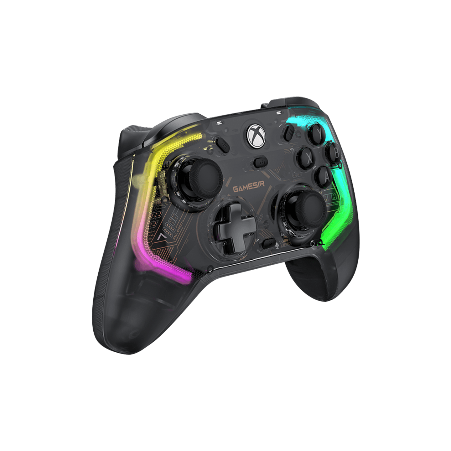 GameSir Kaleid – Manette filaire Xbox transparente RGB