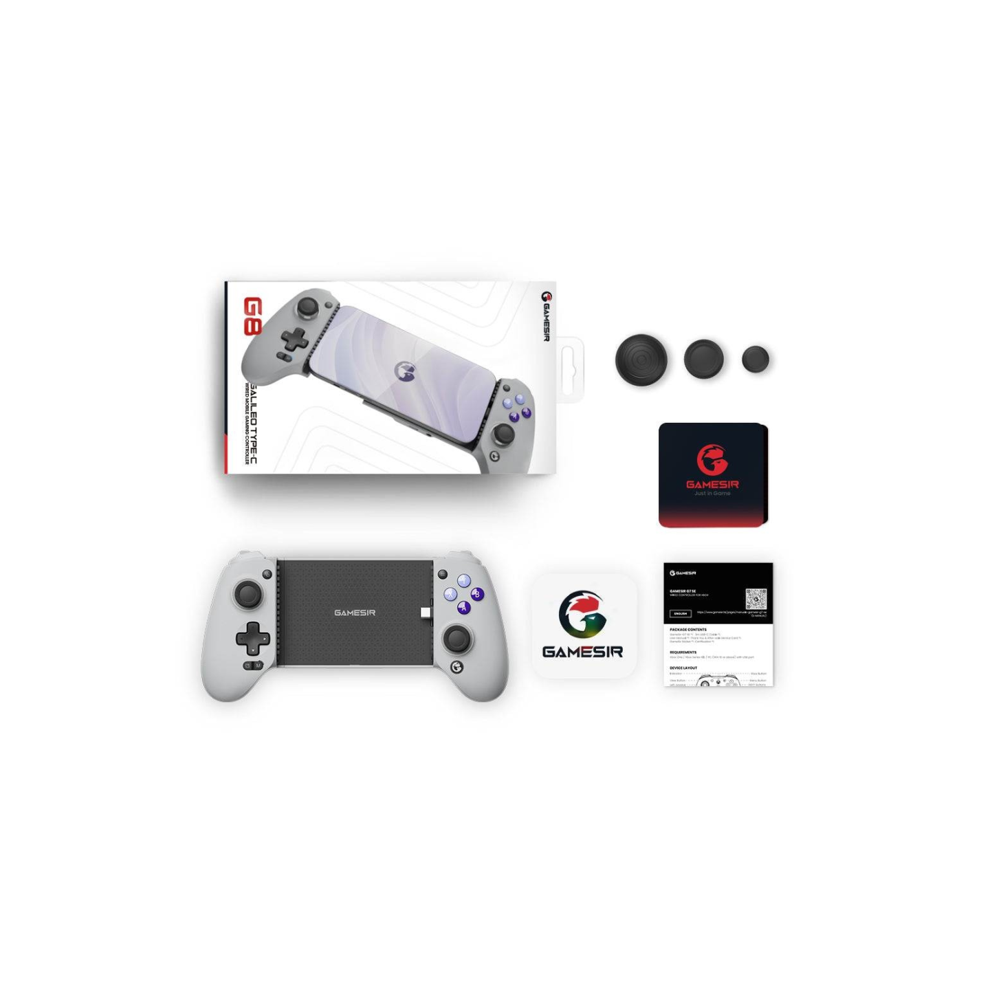 GameSir G8 Galileo – Manette mobile extensible