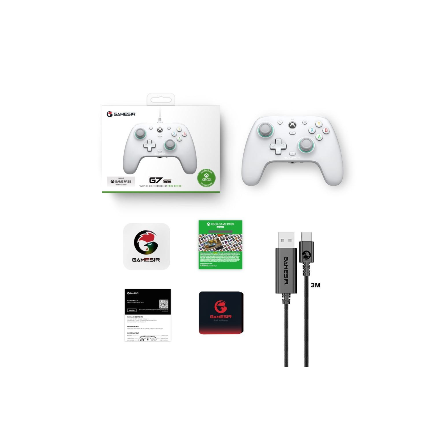GameSir G7 SE – Manette filaire Xbox