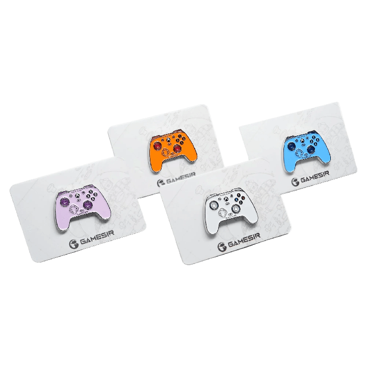 Pin's manettes GameSir – Lot de 4