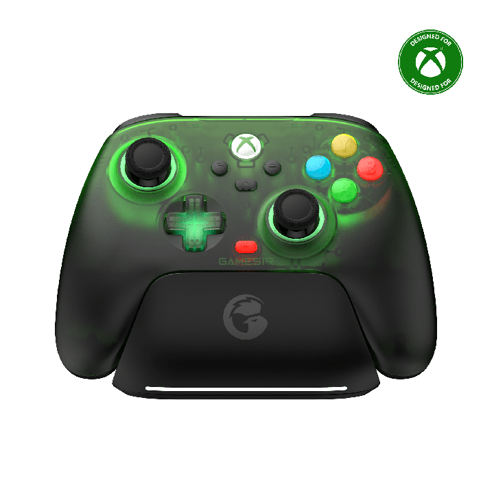 GameSir T7 Pro Retro Green – Filaire Xbox, sans fil PC et mobile